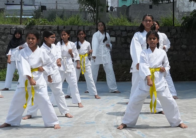 Karate at Springfields
